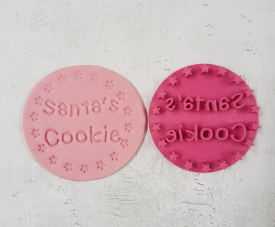 'Santa's Cookie' Stamp