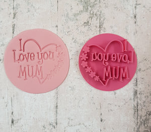'I Love you MUM' stamp