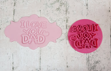 'I Love you Dad' Stamp