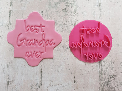 'best Grandpa ever' Stamp