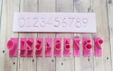 Numbers Set Font 2 Size 2