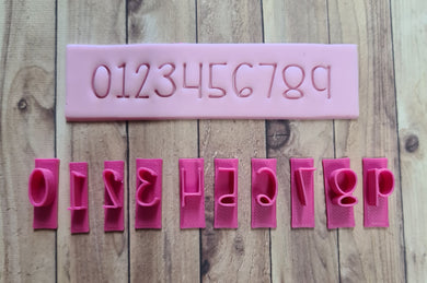 Numbers Set Font 3 Size 2
