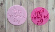 "Happy 1st Fathers Day" Stamp