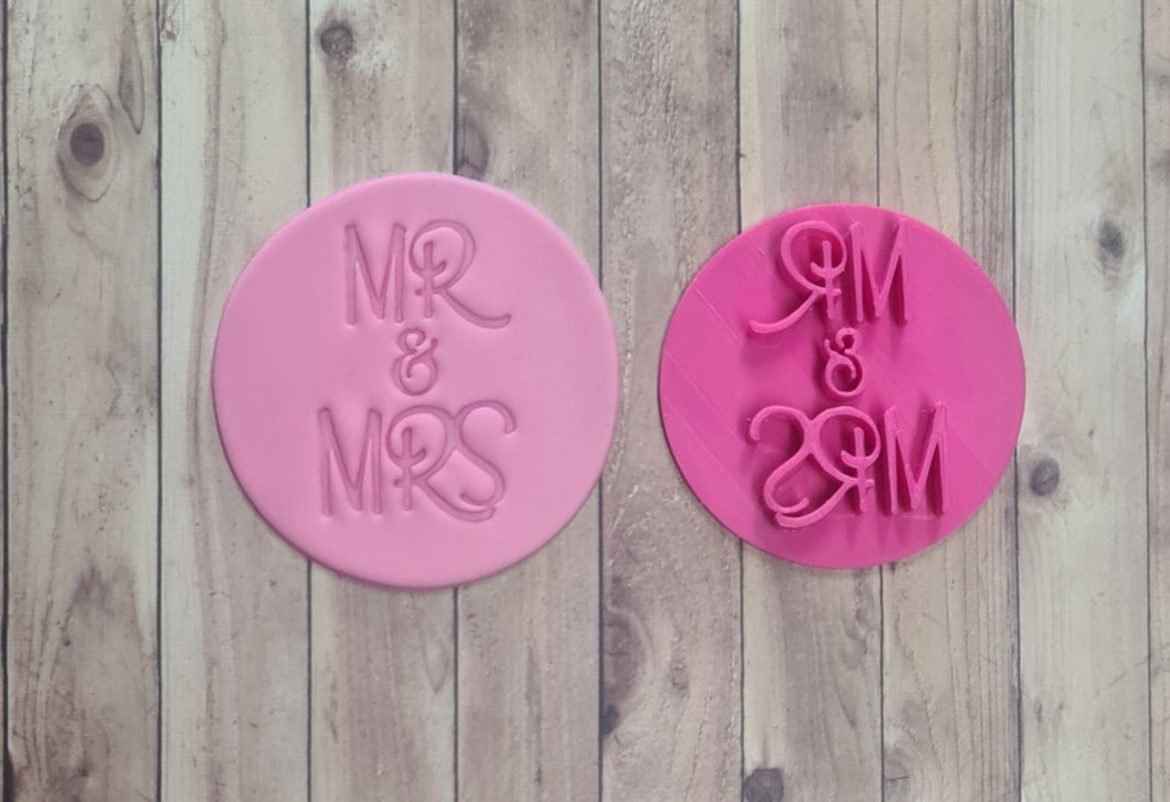 Mr & Mrs Stamps Style 1 & 2